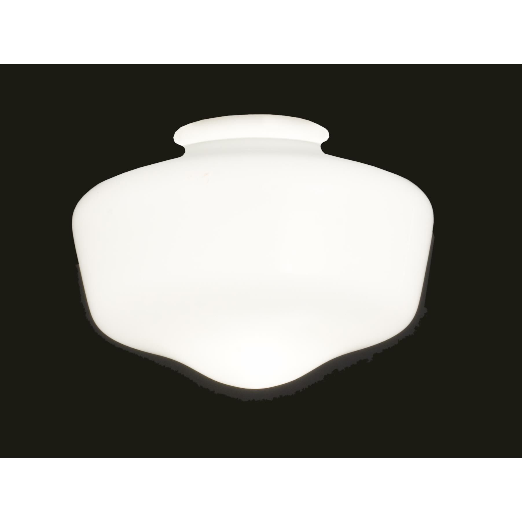 Shown with White glass