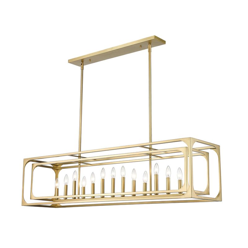 Easton 54 Inch 13 Light Linear Suspension Light by Z-Lite