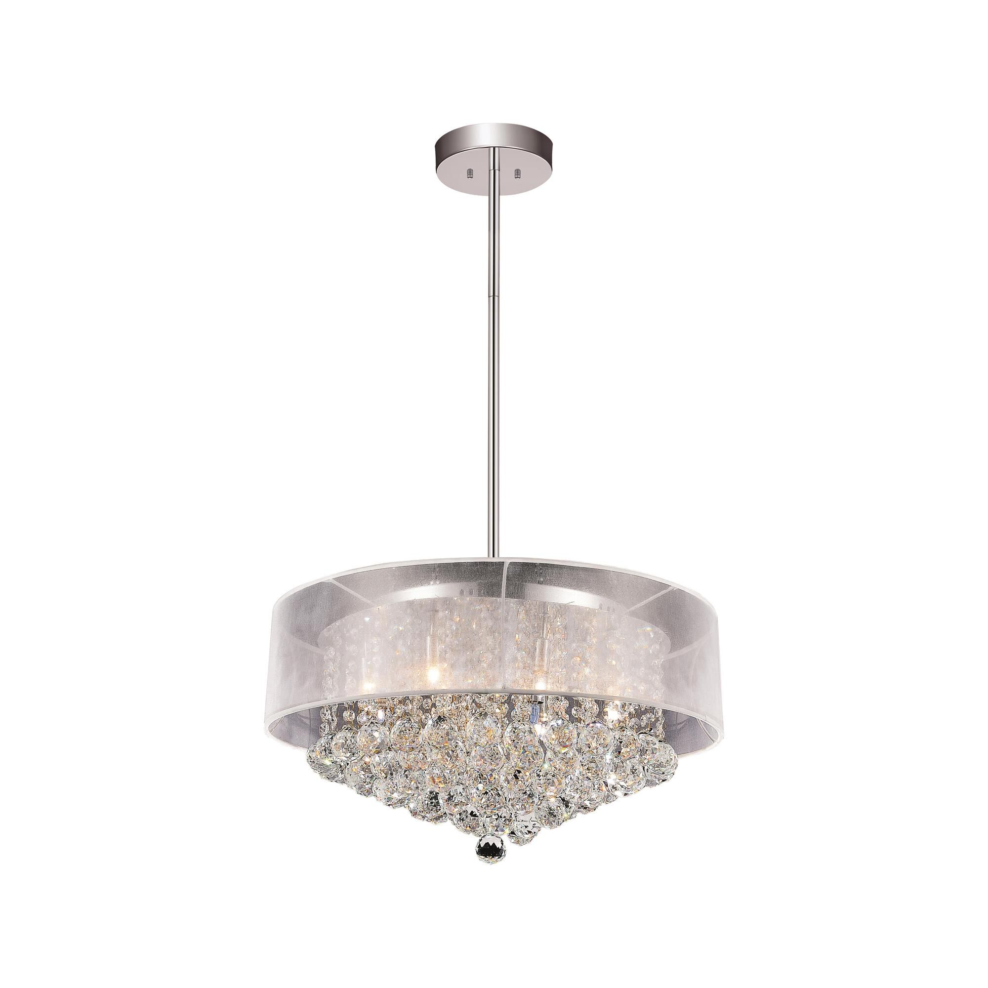 Radiant 24 Inch 12 Light Chandelier by CWI Lighting