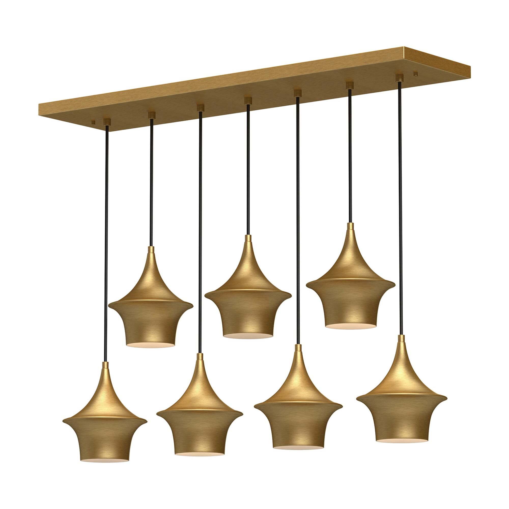 Shown in Brushed Gold finish