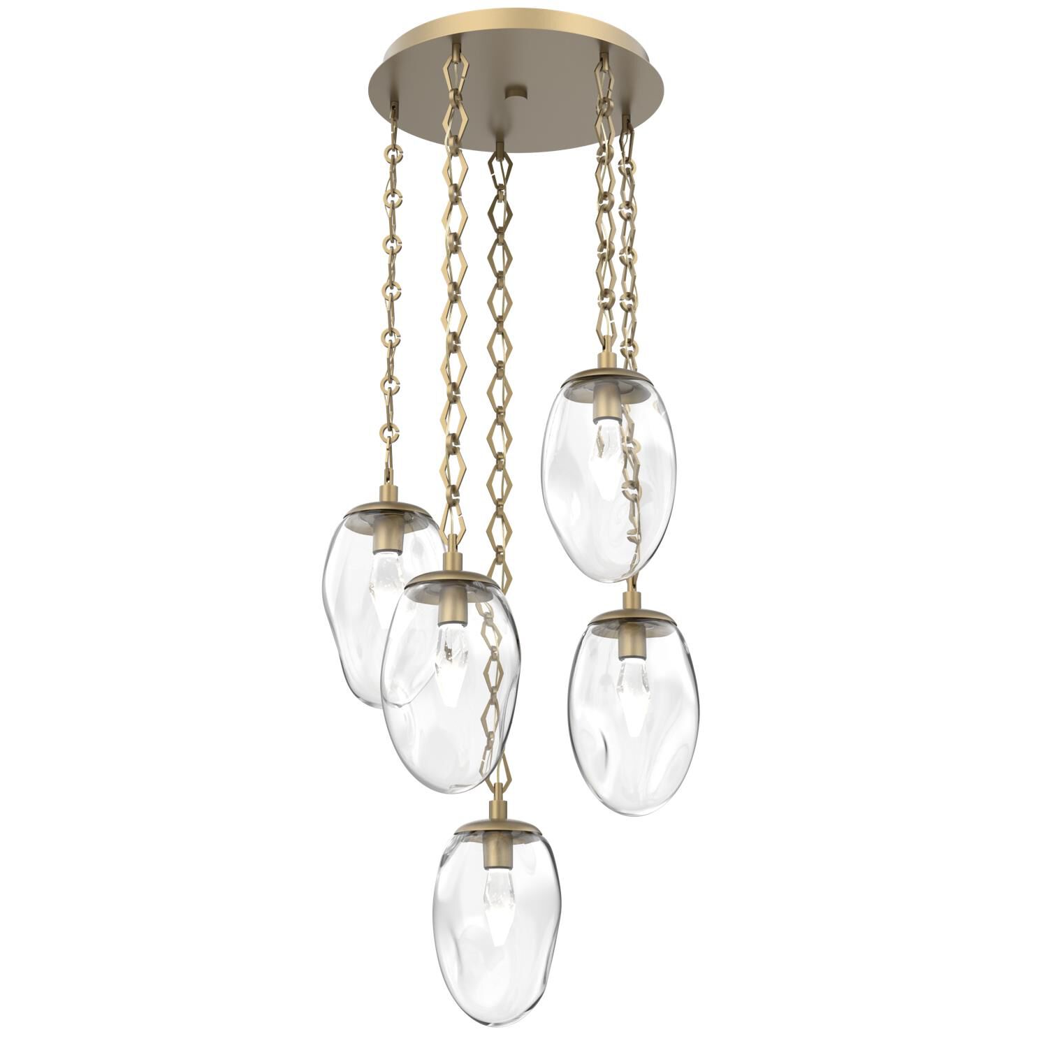 Levi Wilson Meteo Led 22 Inch Multi Light Pendant by Hammerton Studio