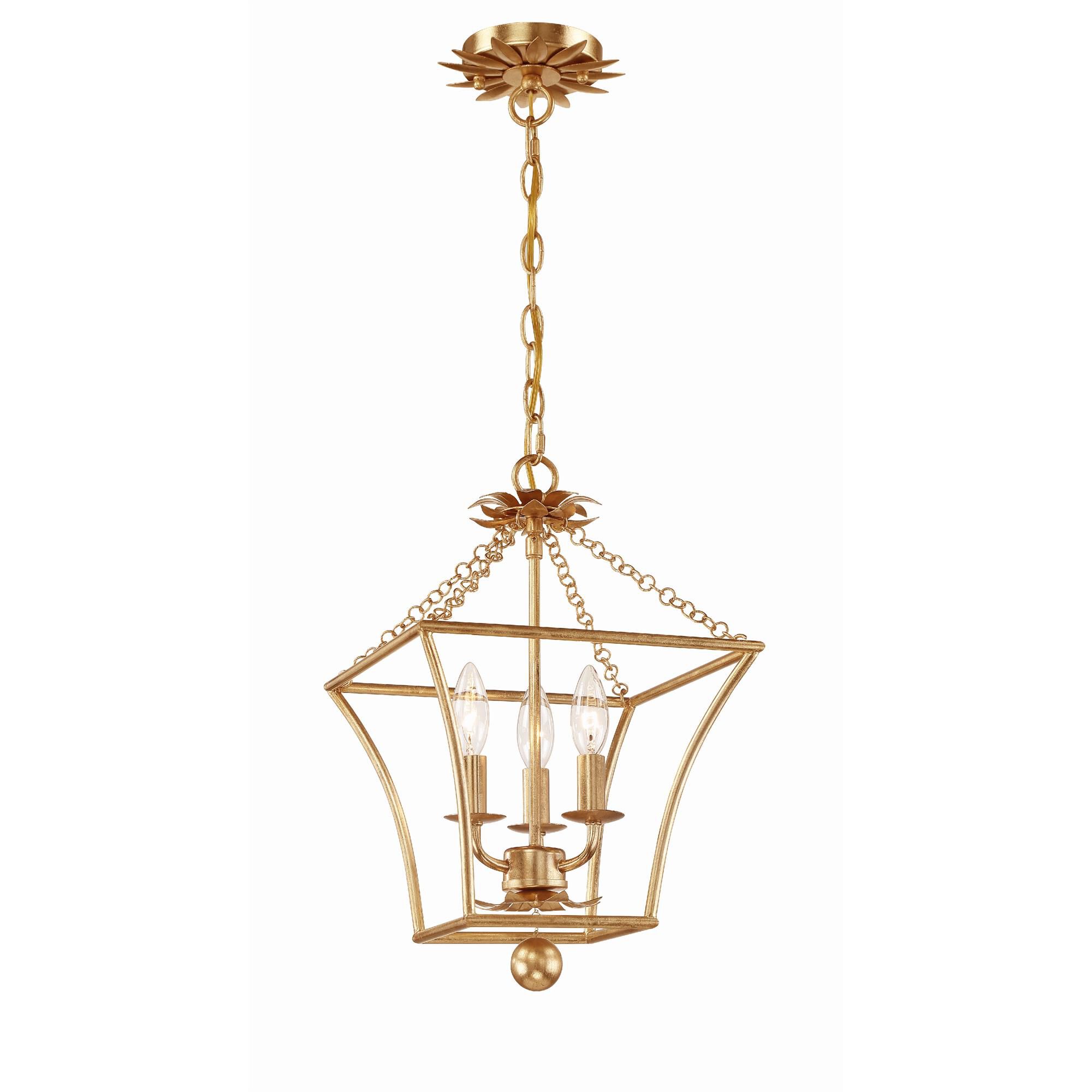 Shown in Antique Gold finish