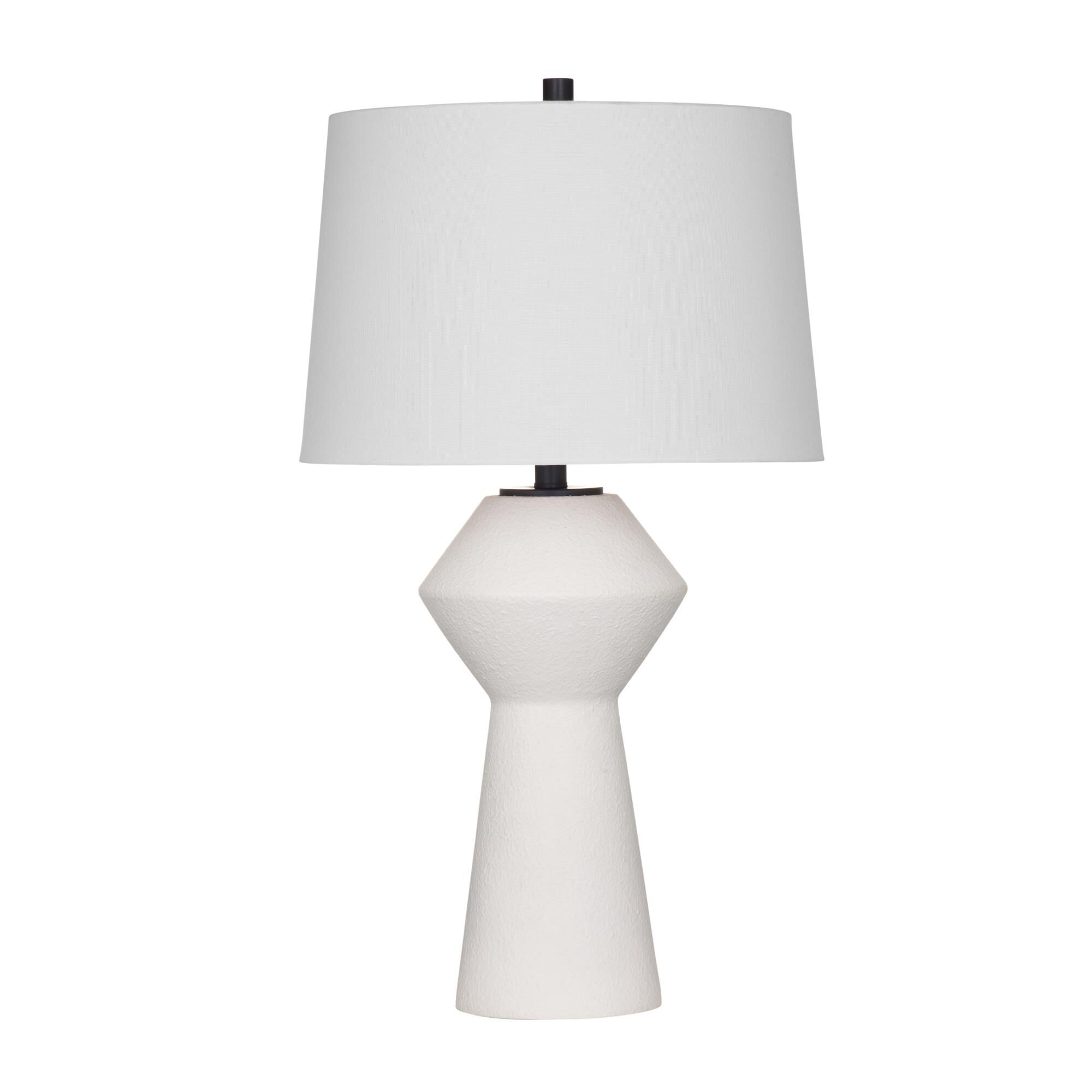 Shown in Matte White finish and White shade