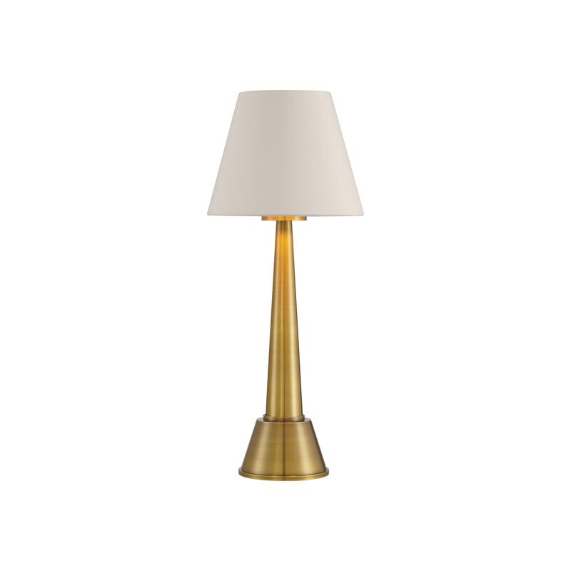Saunter 15 Inch Rechargeable Cordless Lamp by Currey and Company