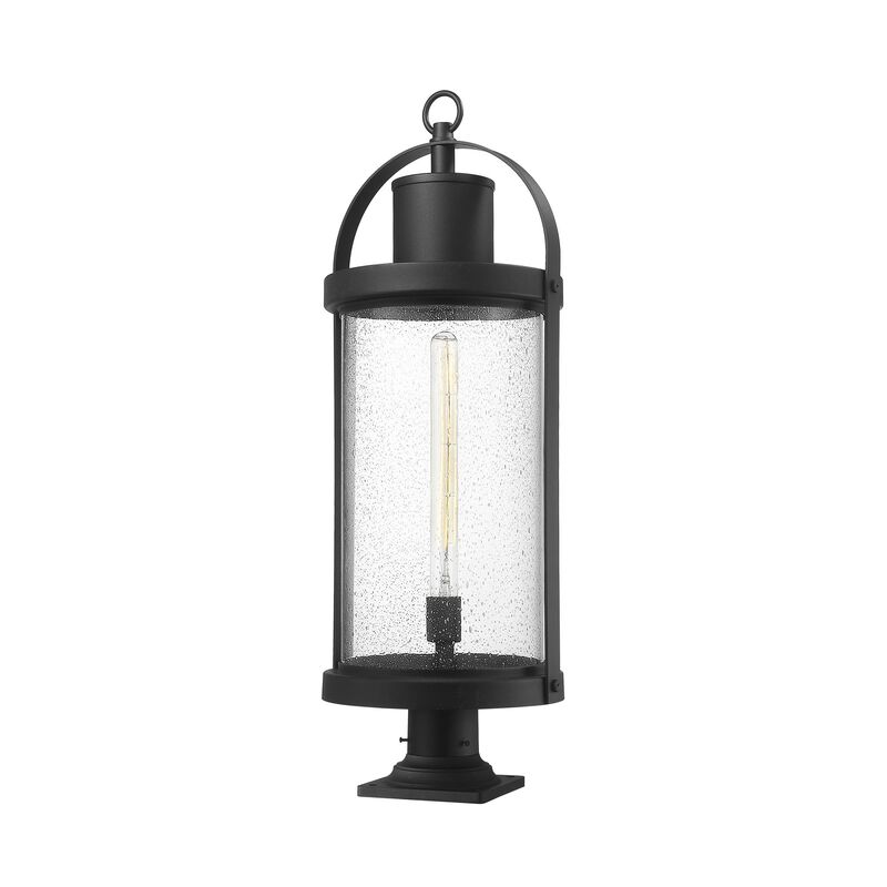 Roundhouse 33 Inch Outdoor Pier Lamp by Z-Lite