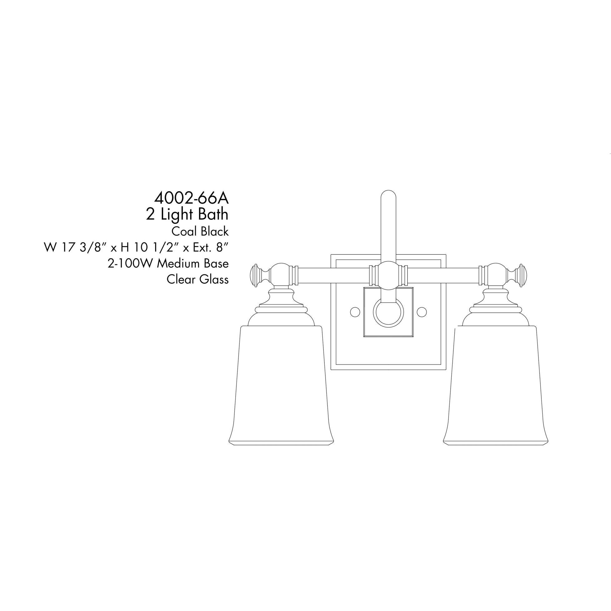 Antonia 17 Inch Bath Vanity Light by Minka Lavery