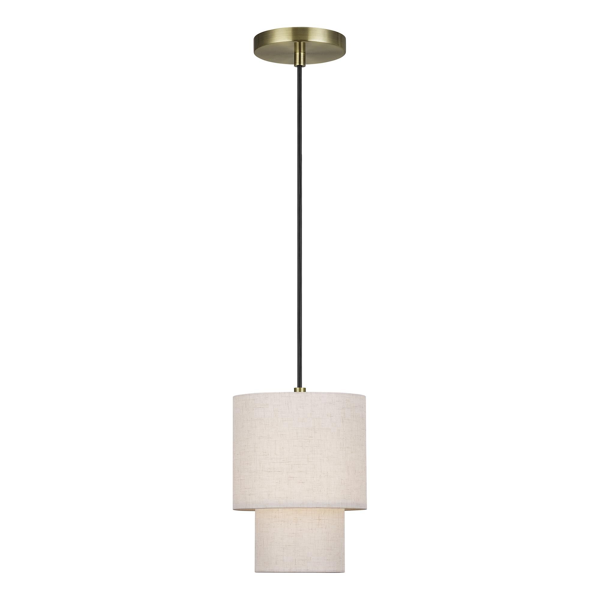 Monroe 7 Inch Mini Pendant by Livex Lighting