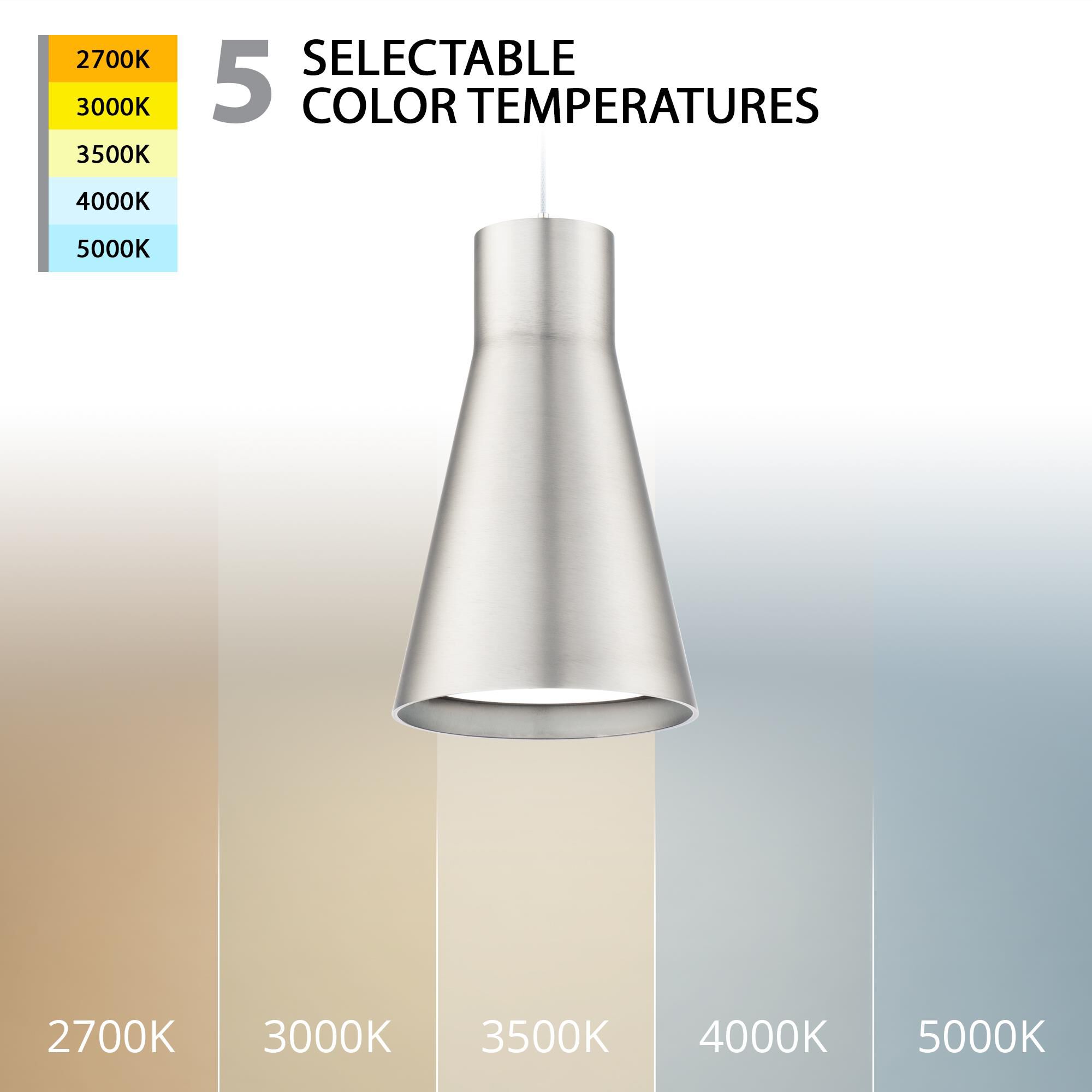 Shown in Brushed Nickel finish