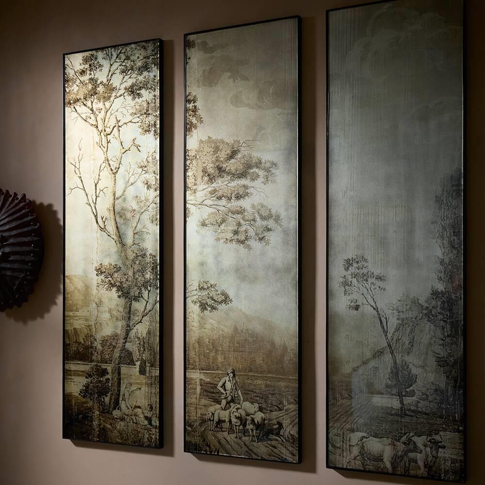 Shown in Bronze and Screen-Printed Landscape finish