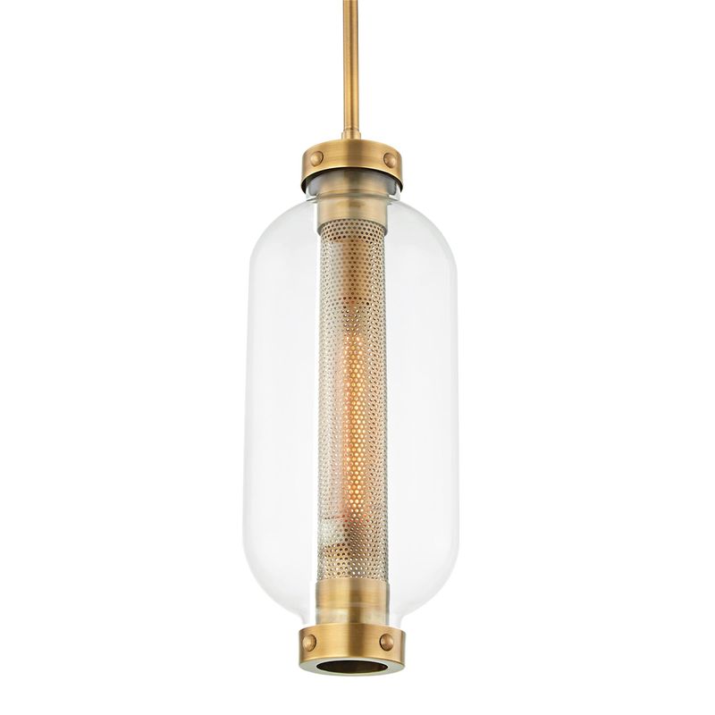 Atwater 7.75 Inch Mini Pendant by Troy Lighting