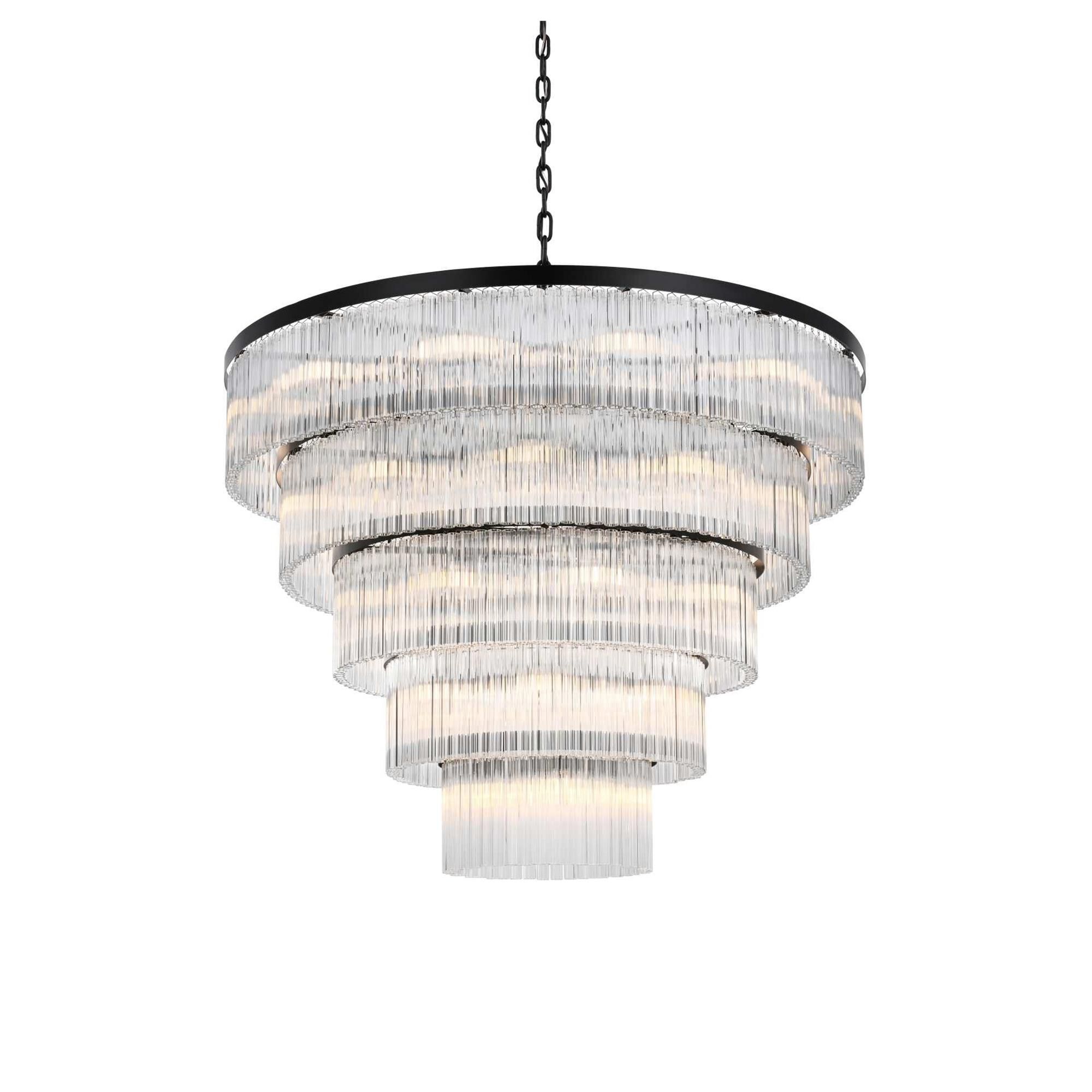 Harlow 48 Inch Chandelier by Elegant Lighting