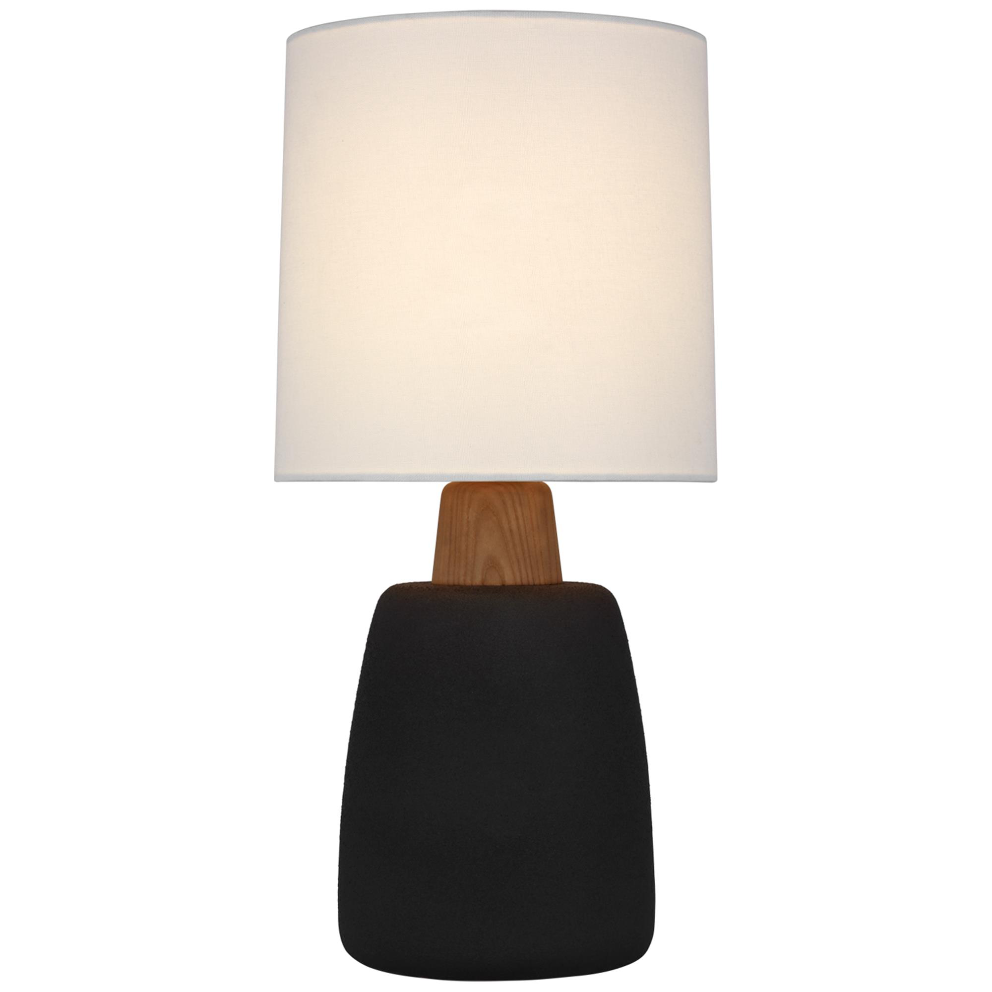 Shown in Porous Black And Natural Oak finish and 9.5