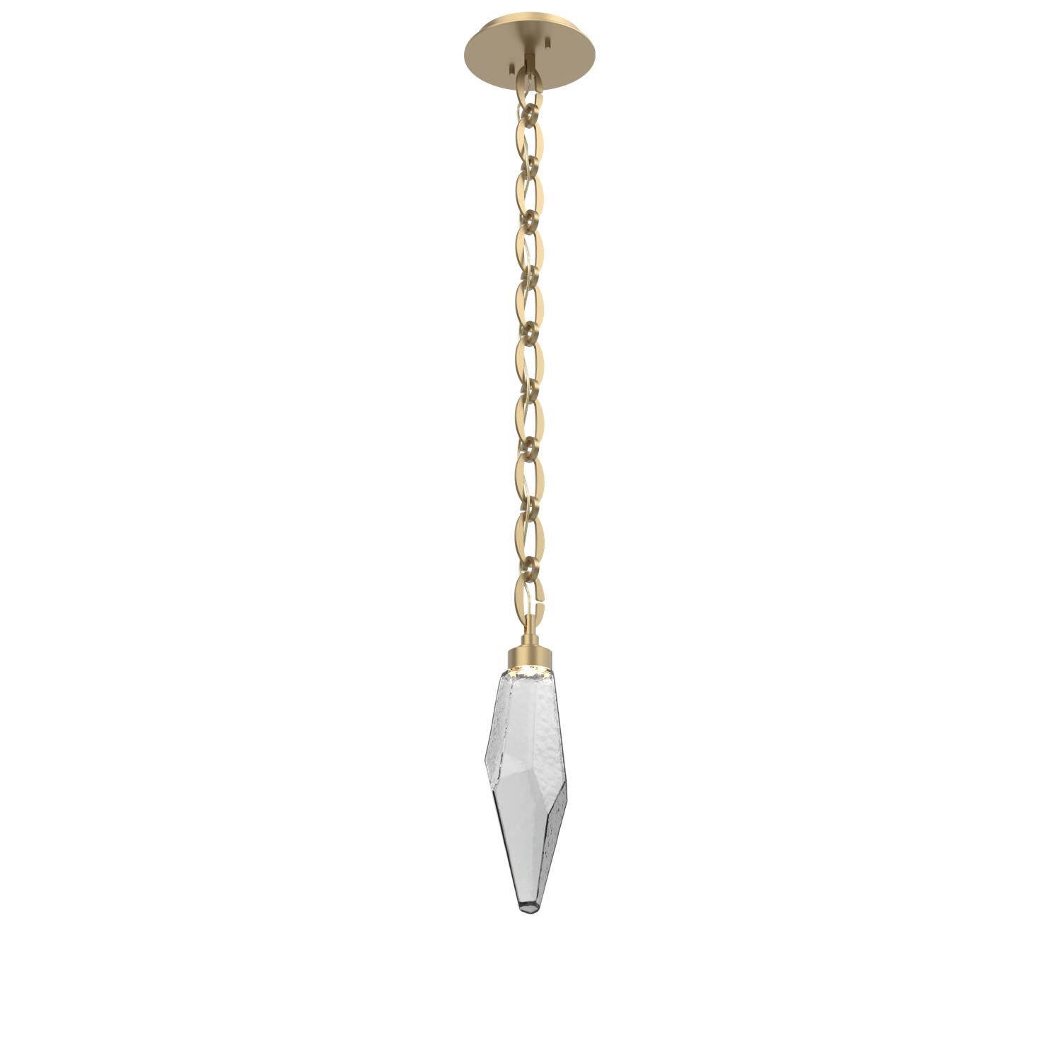 Levi Wilson Rock Crystal 6 Inch Mini Pendant by Hammerton Studio