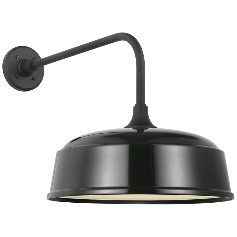 Thomas O'Brien Academy Barn Light 17 Inch Outdoor Wall Light by Visual Comfort Signature Collection