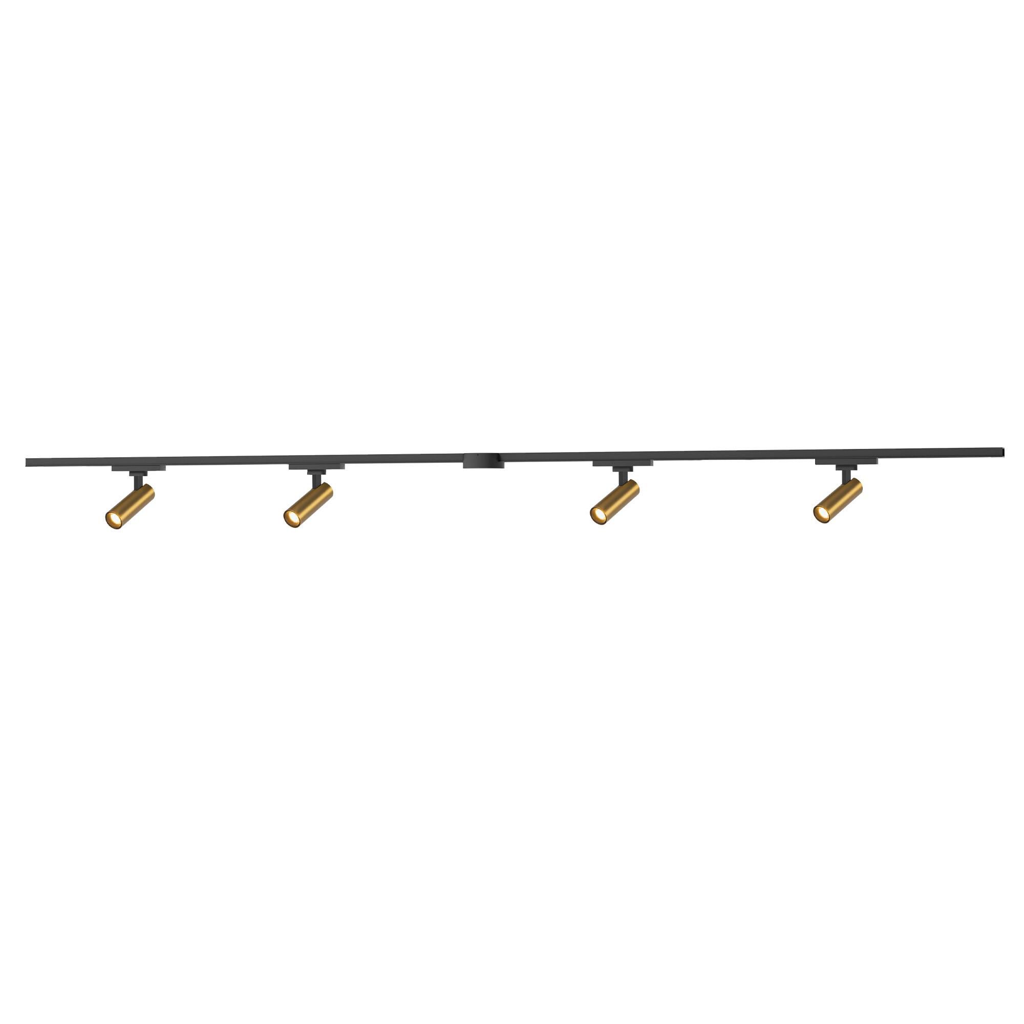 Shown in Brushed Gold finish and Clear Acrylic Lens glass