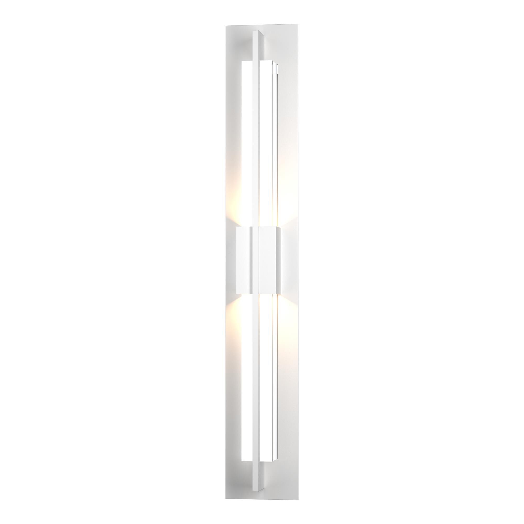 Shown in Coastal White finish and Clear glass