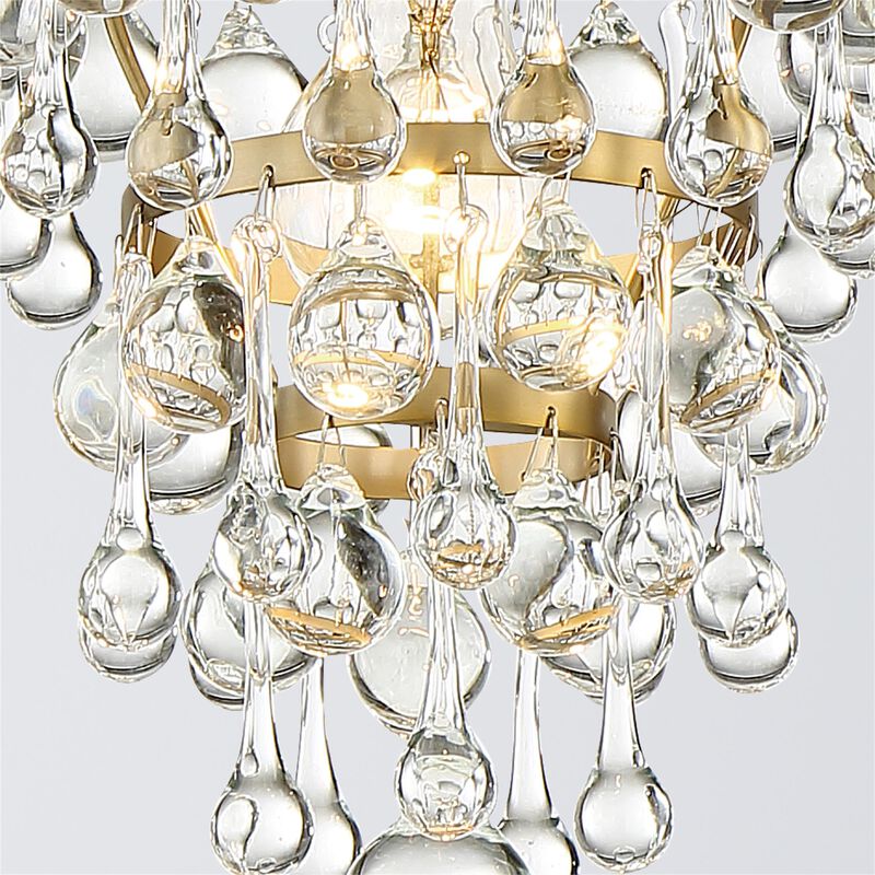 Crystorama Calypso 7 Inch Mini Chandelier