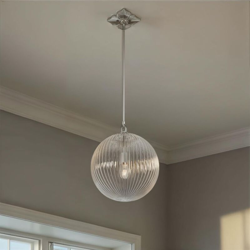 Orly Small Pendant Light by Crystorama