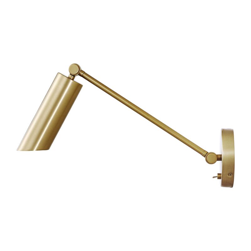 Drew & Jonathan Frasar Medium Wall Swing Lamp by Visual Comfort Studio