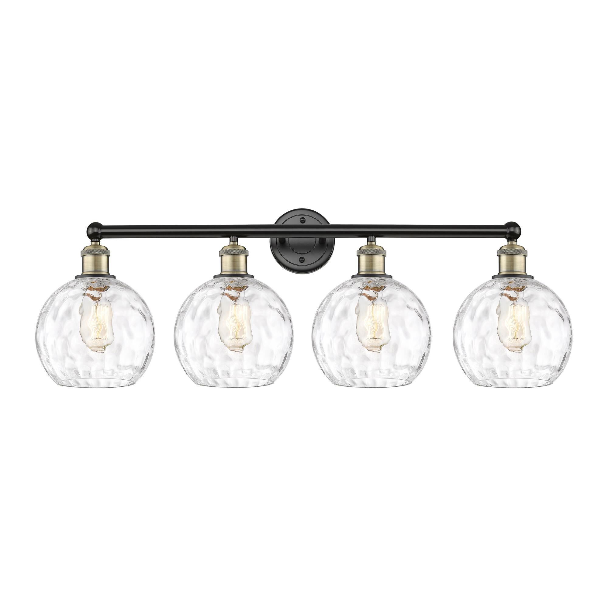 Bruno Marashlian Athens Water Glass 35 Inch Bath Vanity Light by Innovations Lighting