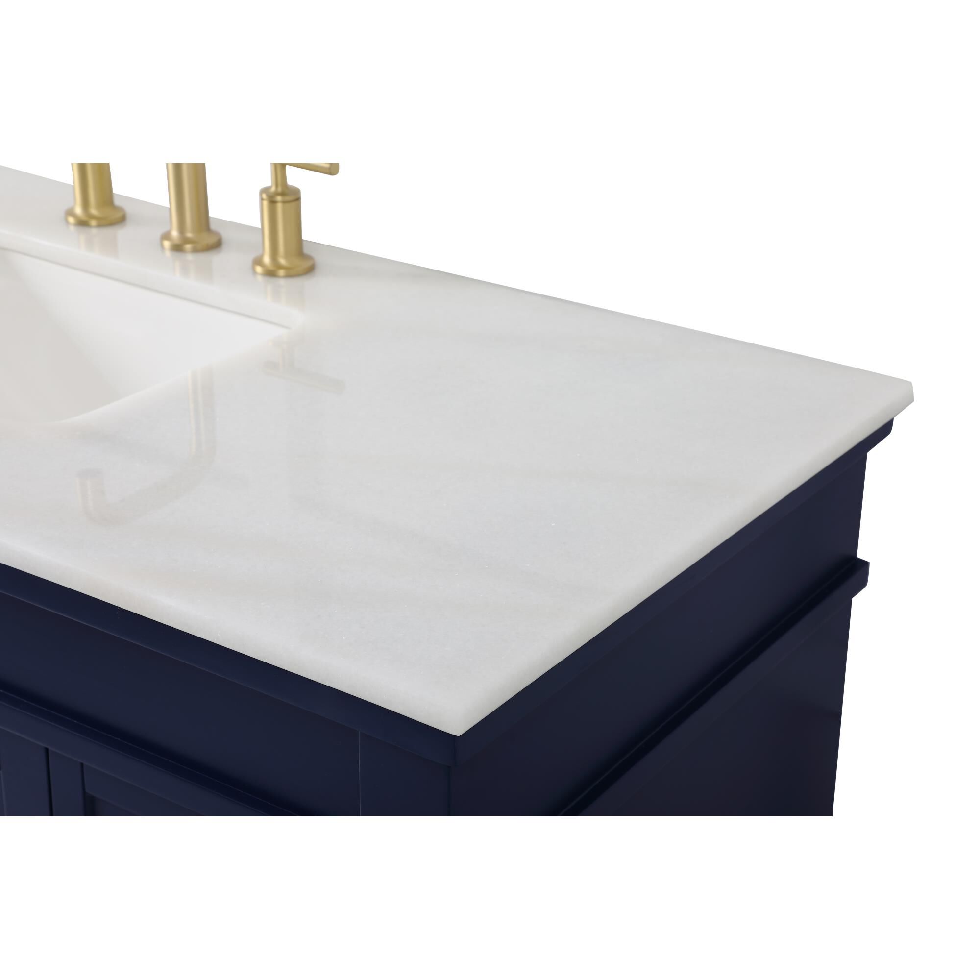 Shown in Blue finish