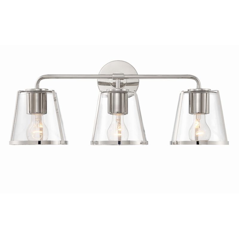 Fulton 23 Inch 3 Light Bath Vanity Light by Crystorama