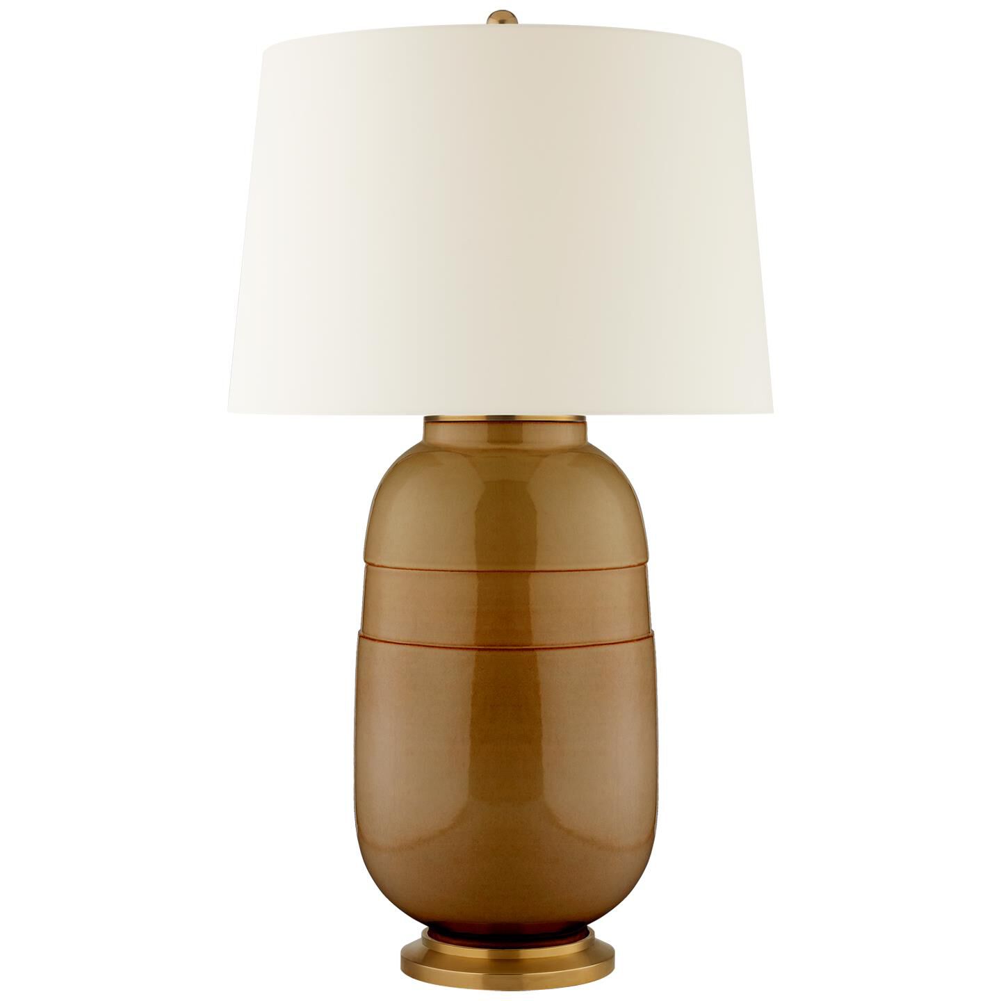 Shown in Dark Honey finish and Natural Percale shade