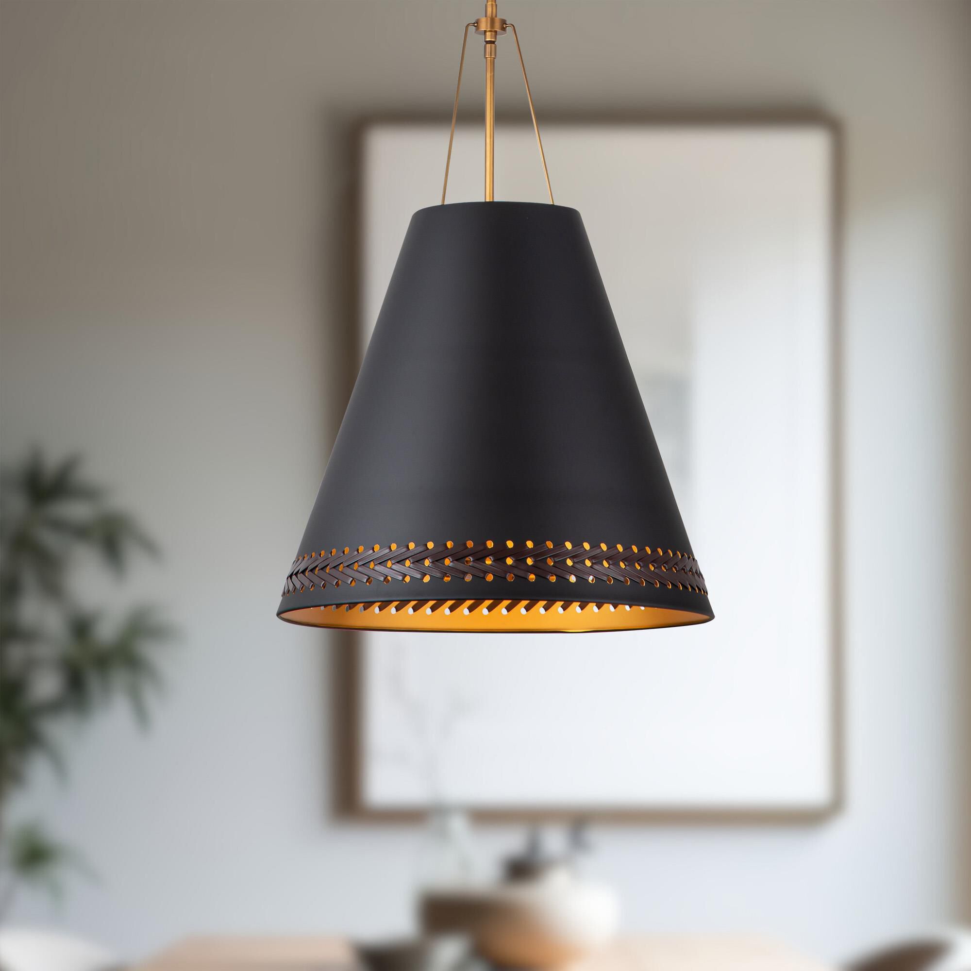 Alan Pepin Brickell Large Pendant by Alora Lighting