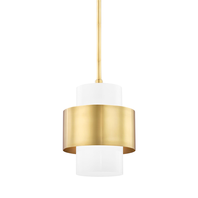 Corinth 14 Inch Mini Pendant by Hudson Valley Lighting