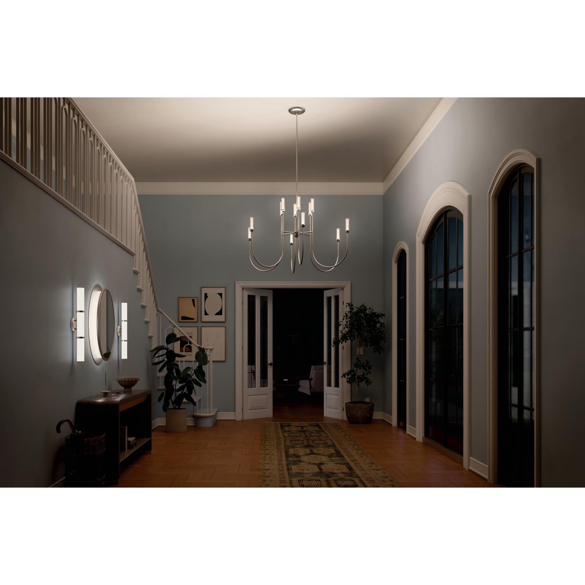 Shown in Polished Nickel finish