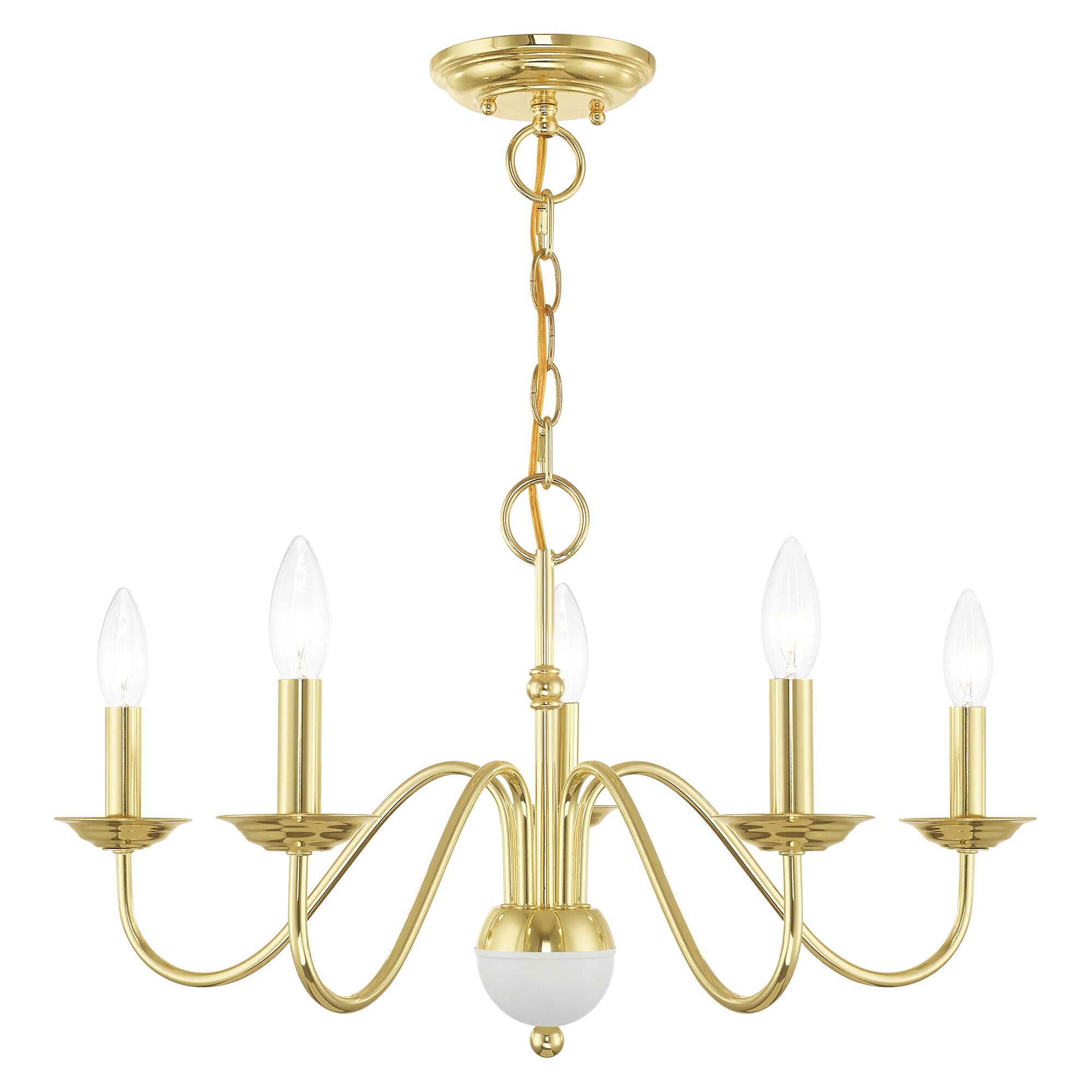 Windsor 5 Light Chandelier by Livex Lighting