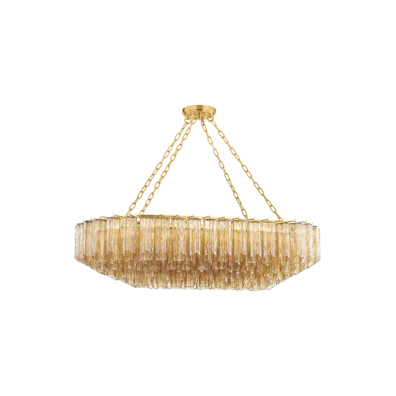 Watertown 53 Inch Linear Chandelier by Hudson Valley Lighting