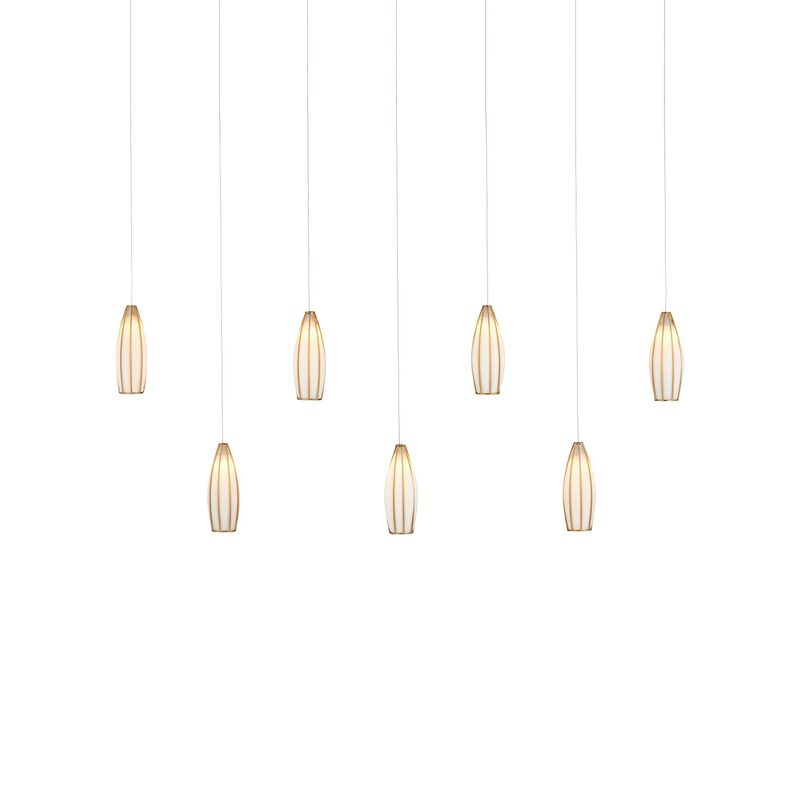 Parish 57 Inch Linear Suspension Light by Currey and Company