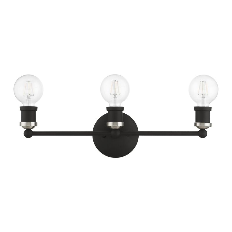 Lansdale 20 Inch 3 Light Bath Vanity Light by Livex Lighting