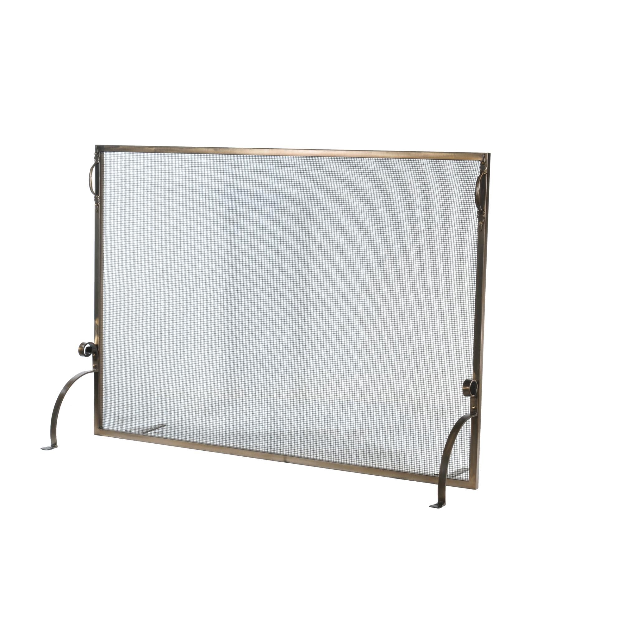 Simple Fireplace Screen by Meyda Lighting