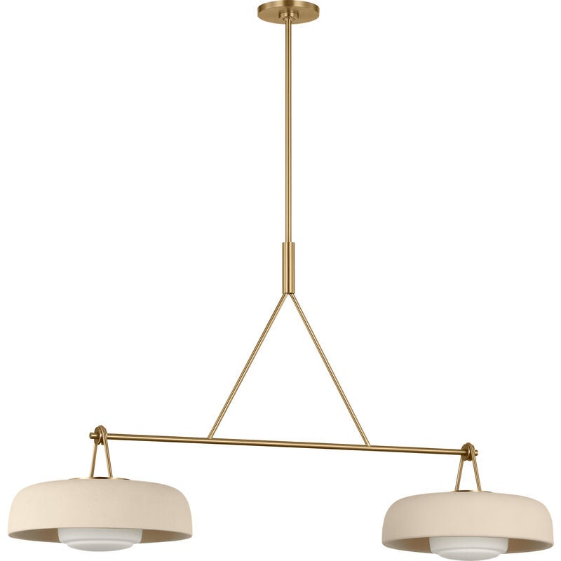 Liora Medium Linear Chandelier by Visual Comfort Studio