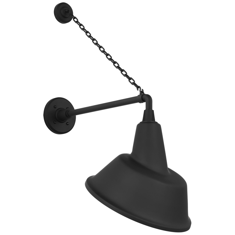 Thomas O'Brien Academy Barn Light 31 Inch Outdoor Wall Light by Visual Comfort Signature Collection