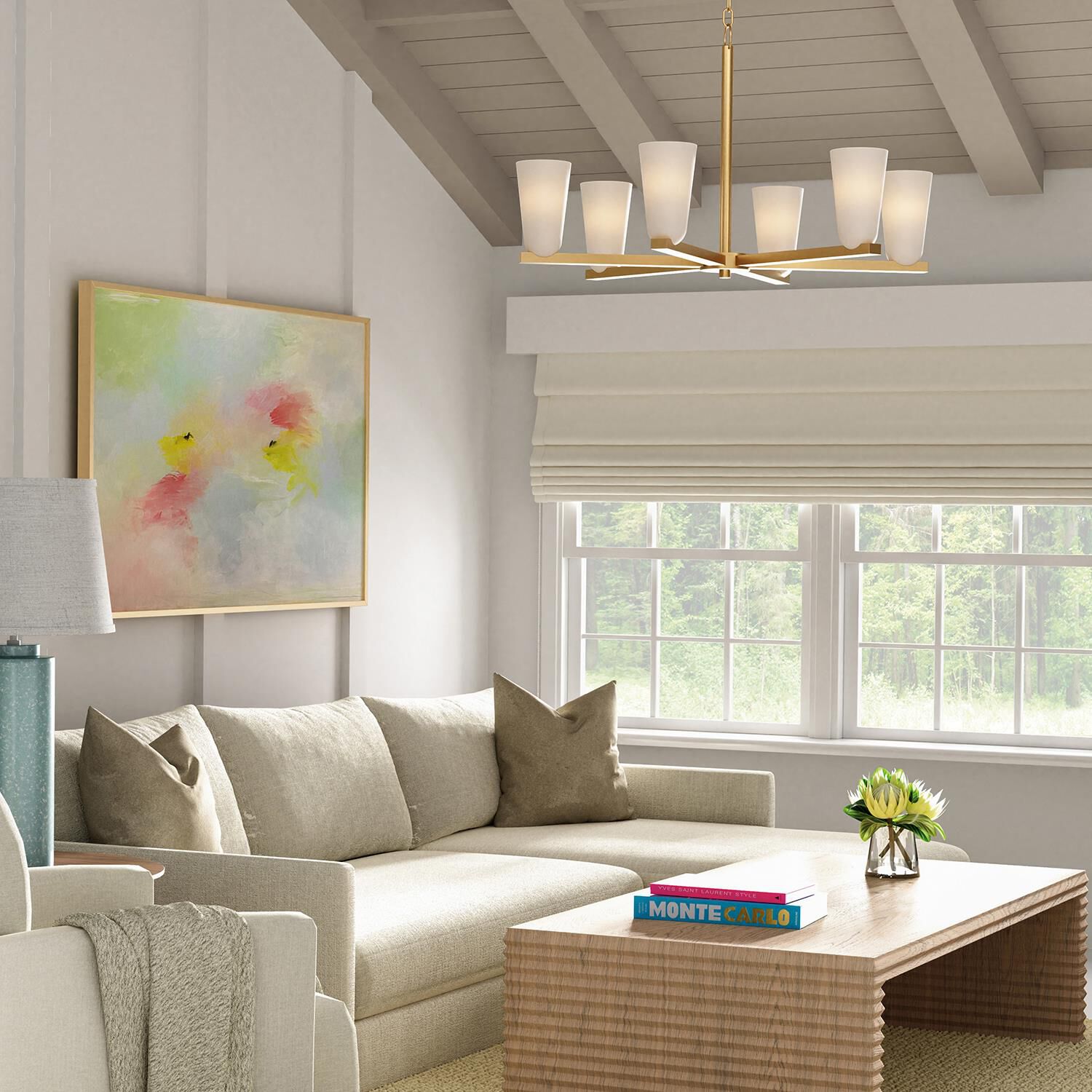 Romy 36 Inch Chandelier by Capital Lighting Fixture Company