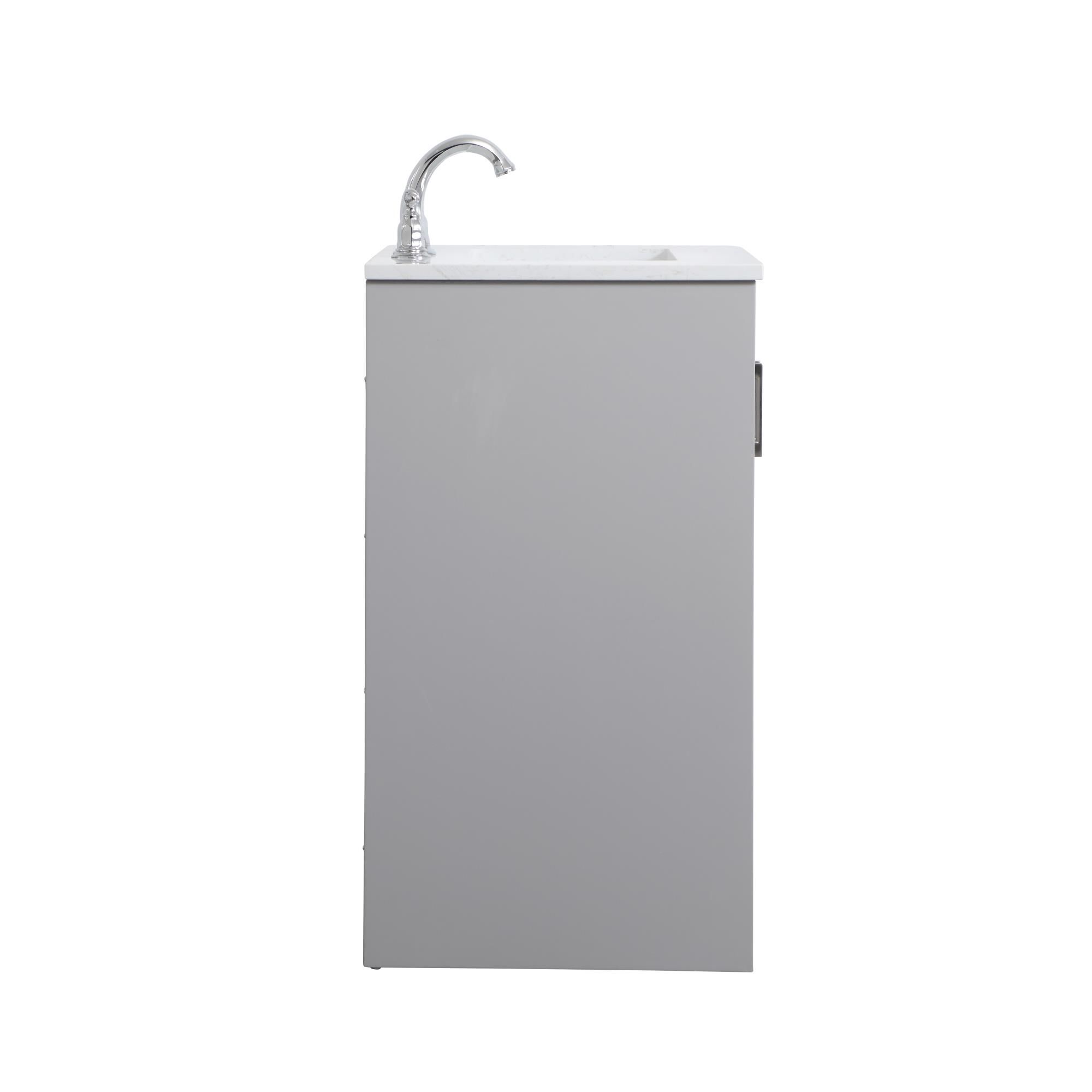 Shown in Grey finish