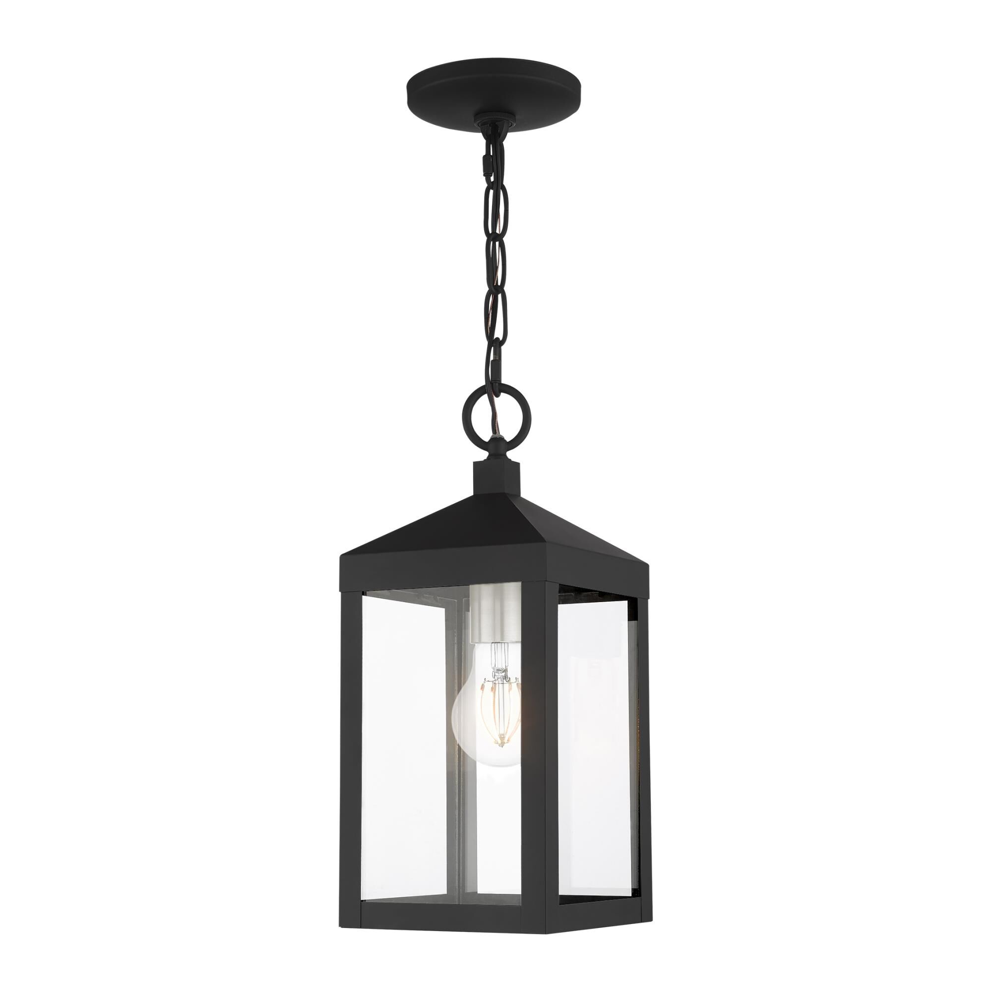 Livex Lighting Nyack 14 Inch Tall Outdoor Hanging Lantern