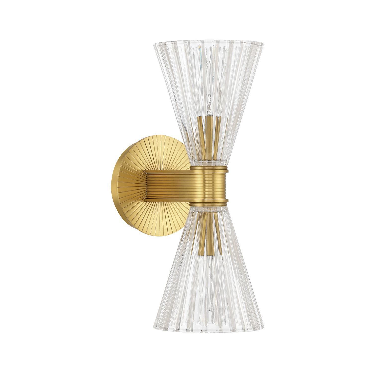 Lotus 14 Inch Wall Sconce by Crystorama