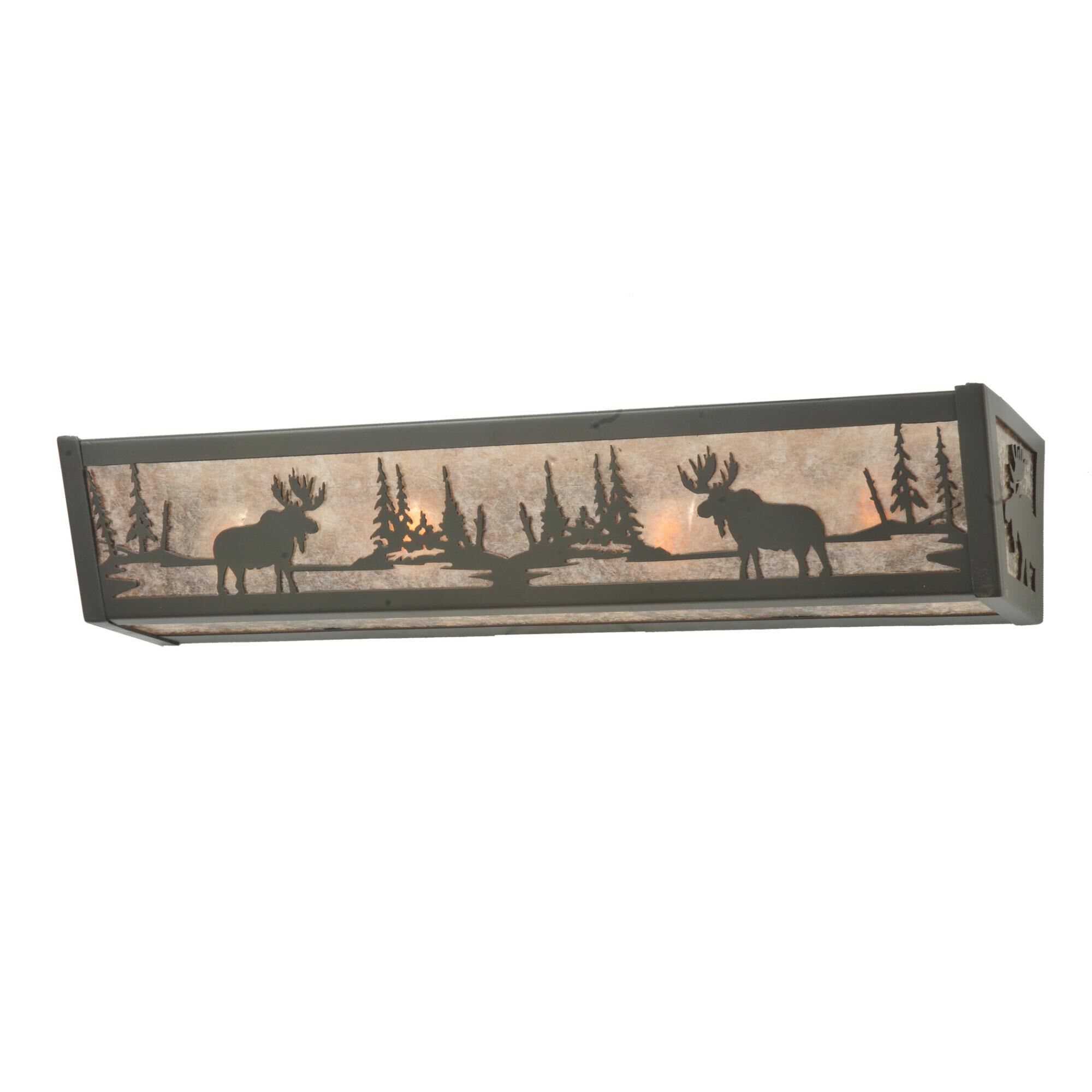 Moose At Lake 24 Inch 4 Light Bath Vanity Light by Meyda Lighting