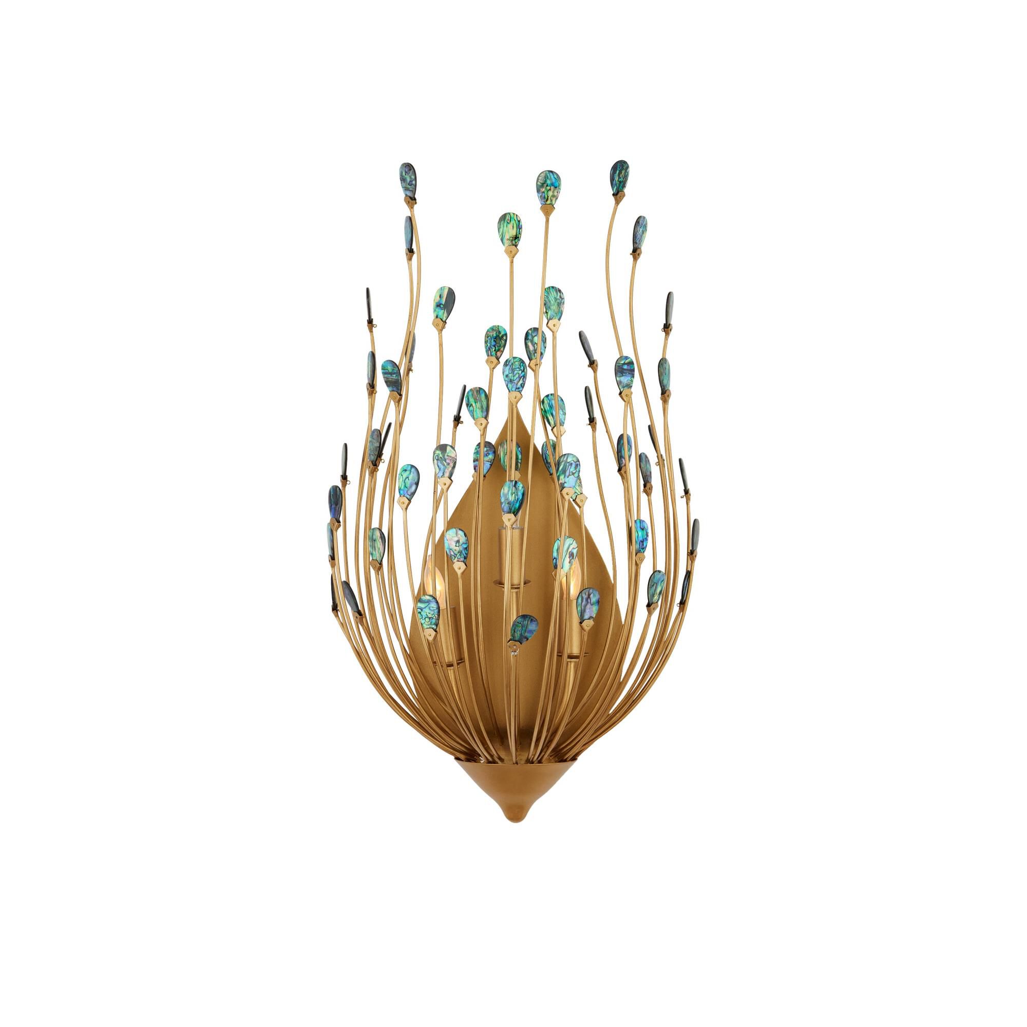 Shown in Contemporary Gold and Natural finish