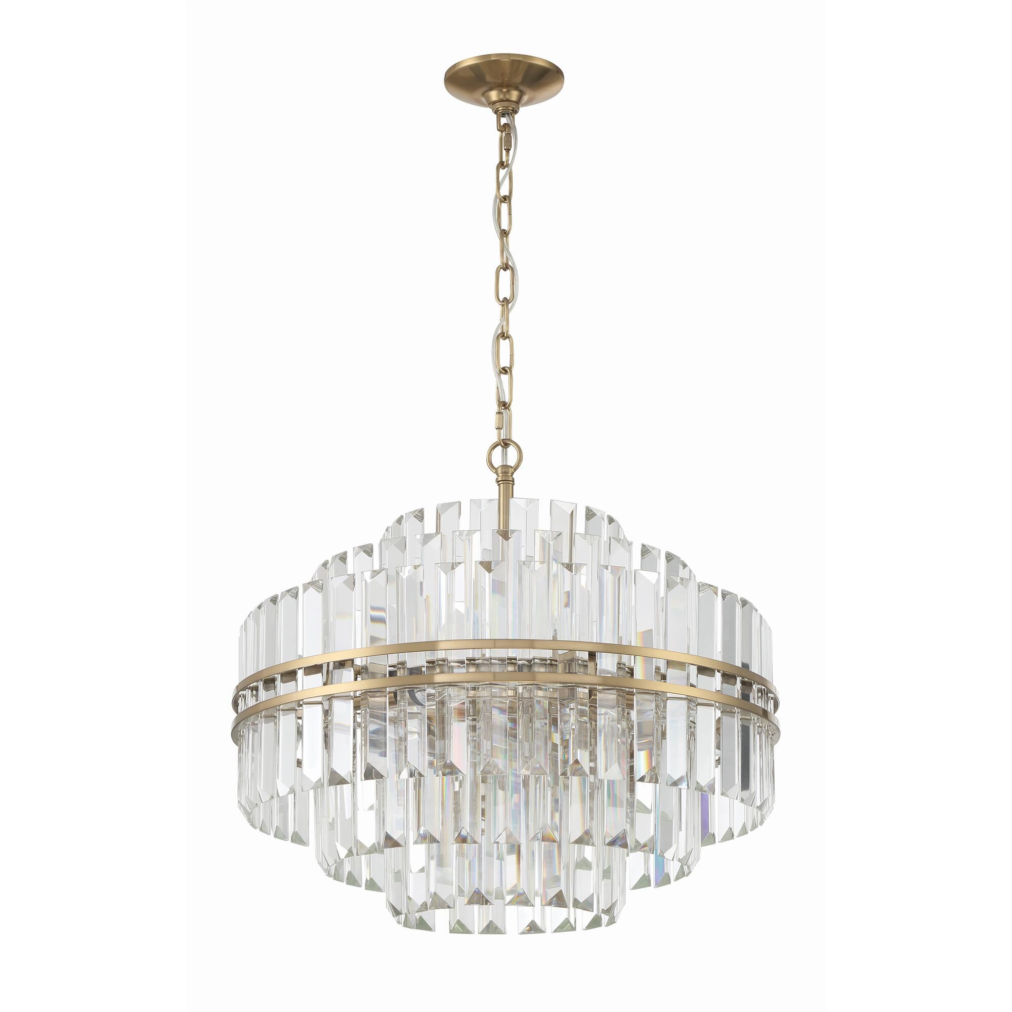 Shown in Aged Brass finish