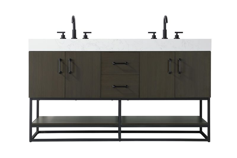 Caroline 60 Inch Bath Vanity by Elegant Dcor