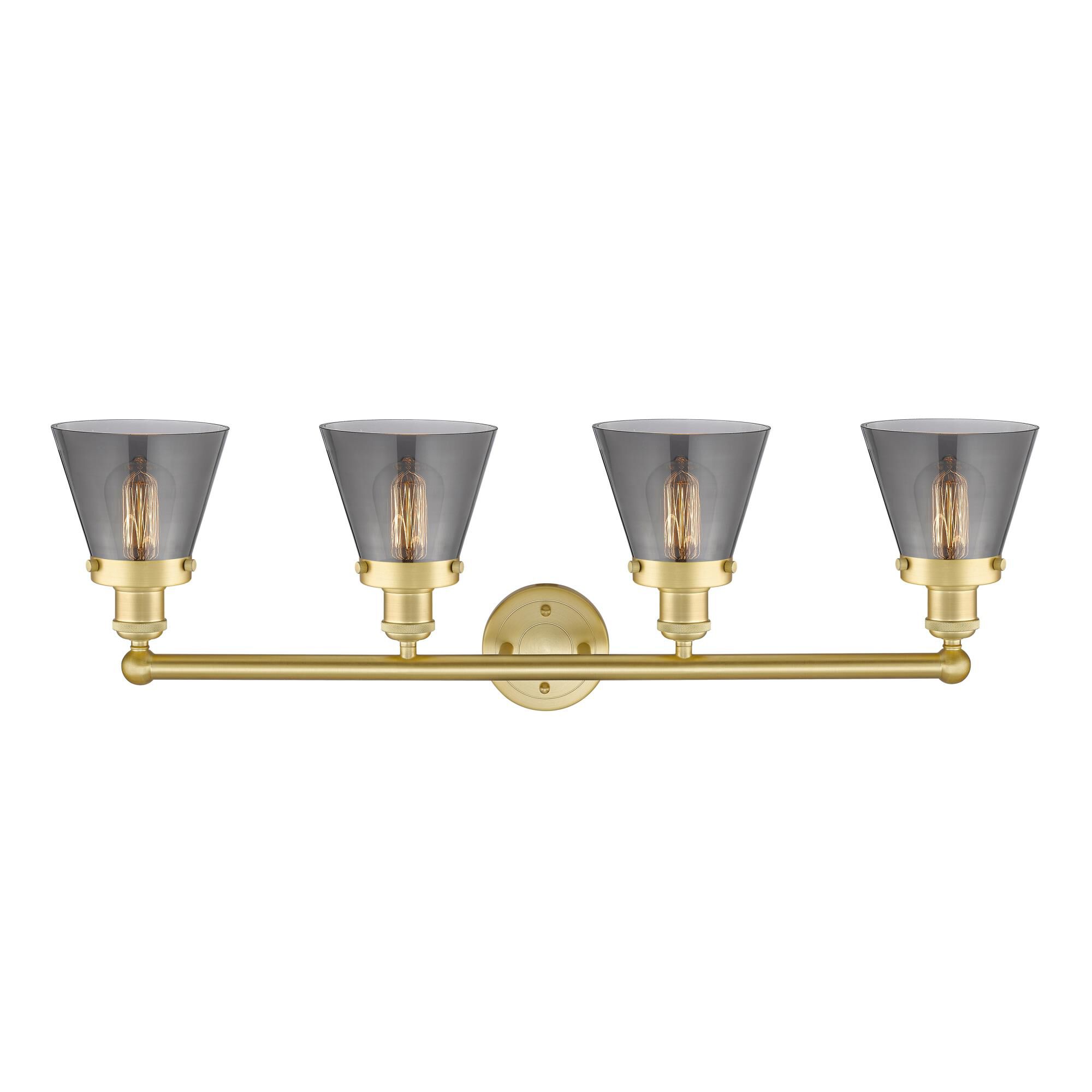 Bruno Marashlian Cone 33 Inch 4 Light Bath Vanity Light by Innovations Lighting