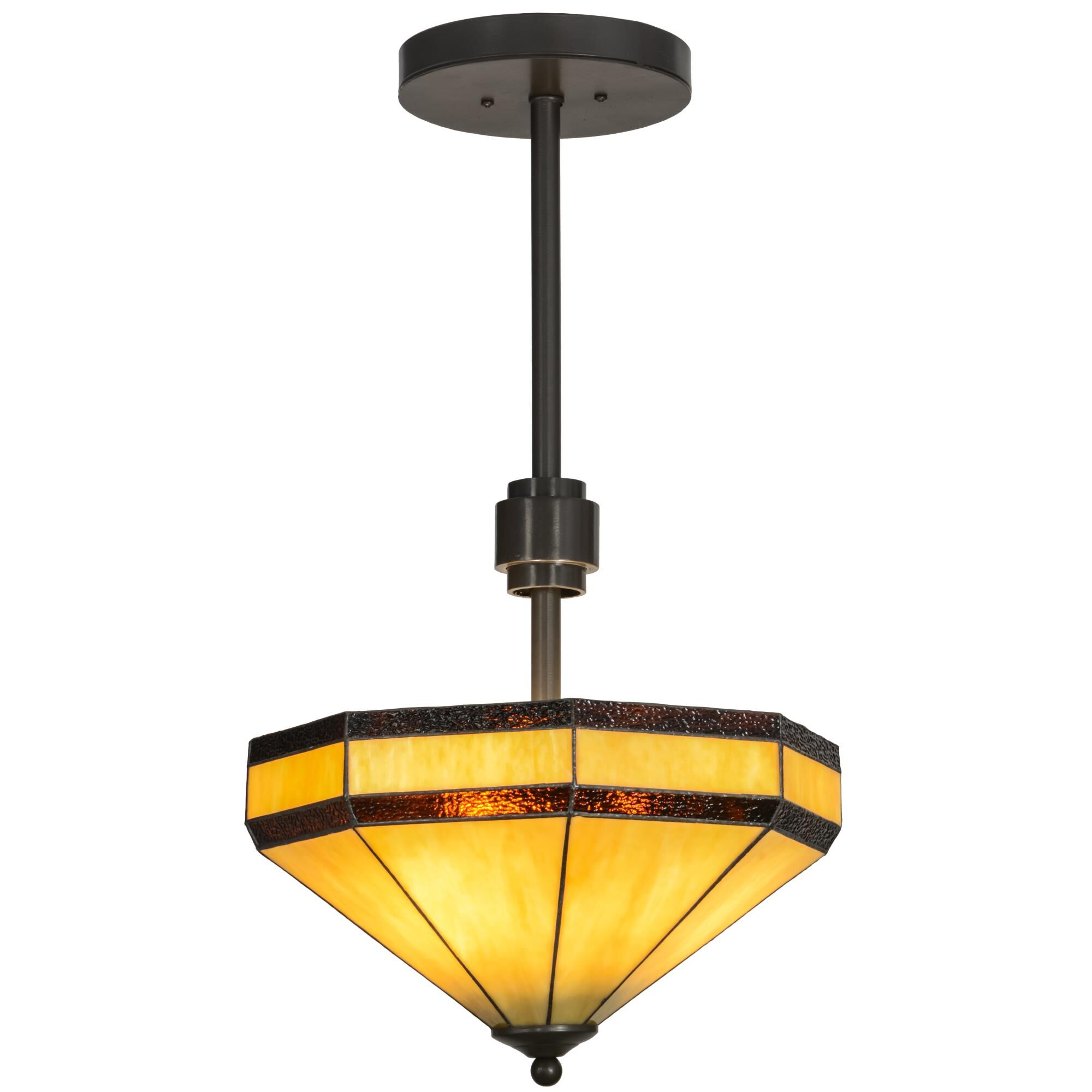 Shown in Timeless Bronze finish and Bone Beige-Root Beer glass