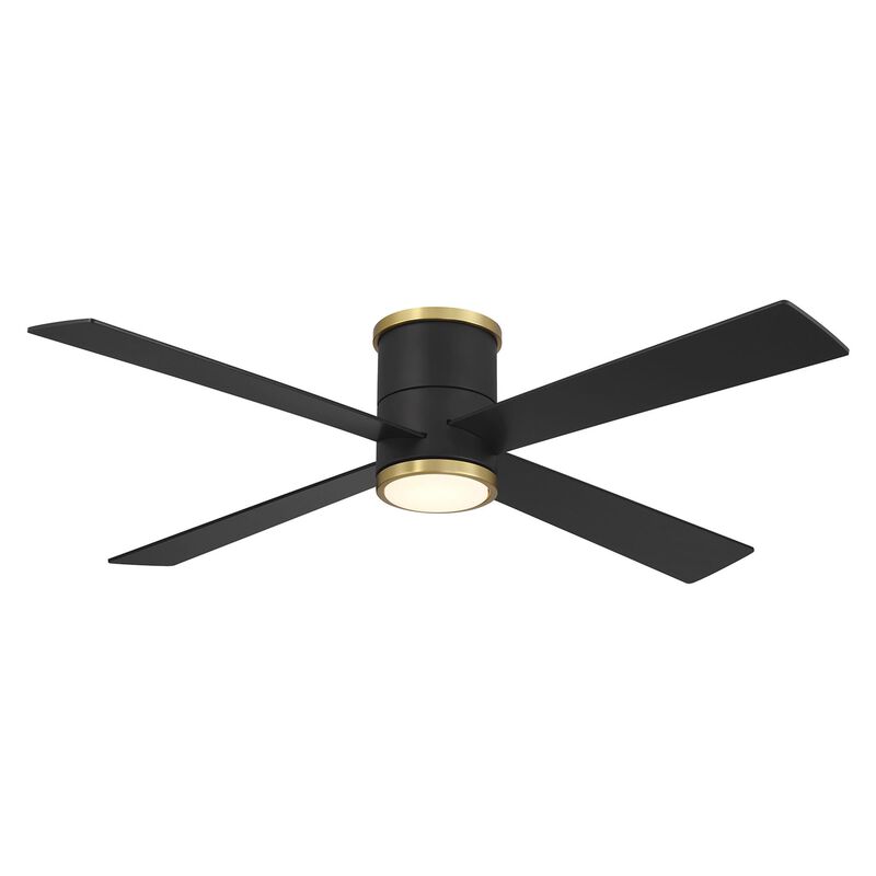 Falco 54 Inch Flush Mount Fan with Light Kit by Minka Aire
