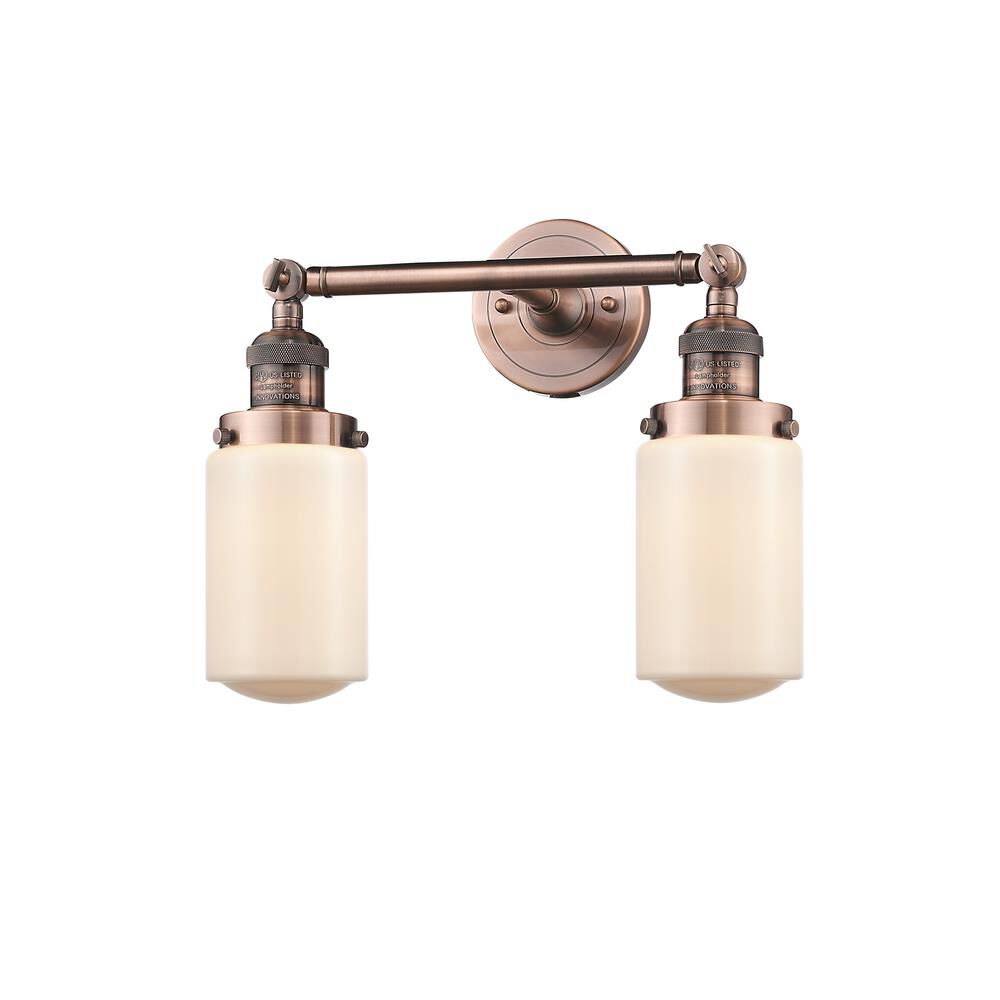 Bruno Marashlian Dover 14 Inch 2 Light Bath Vanity Light by Innovations Lighting