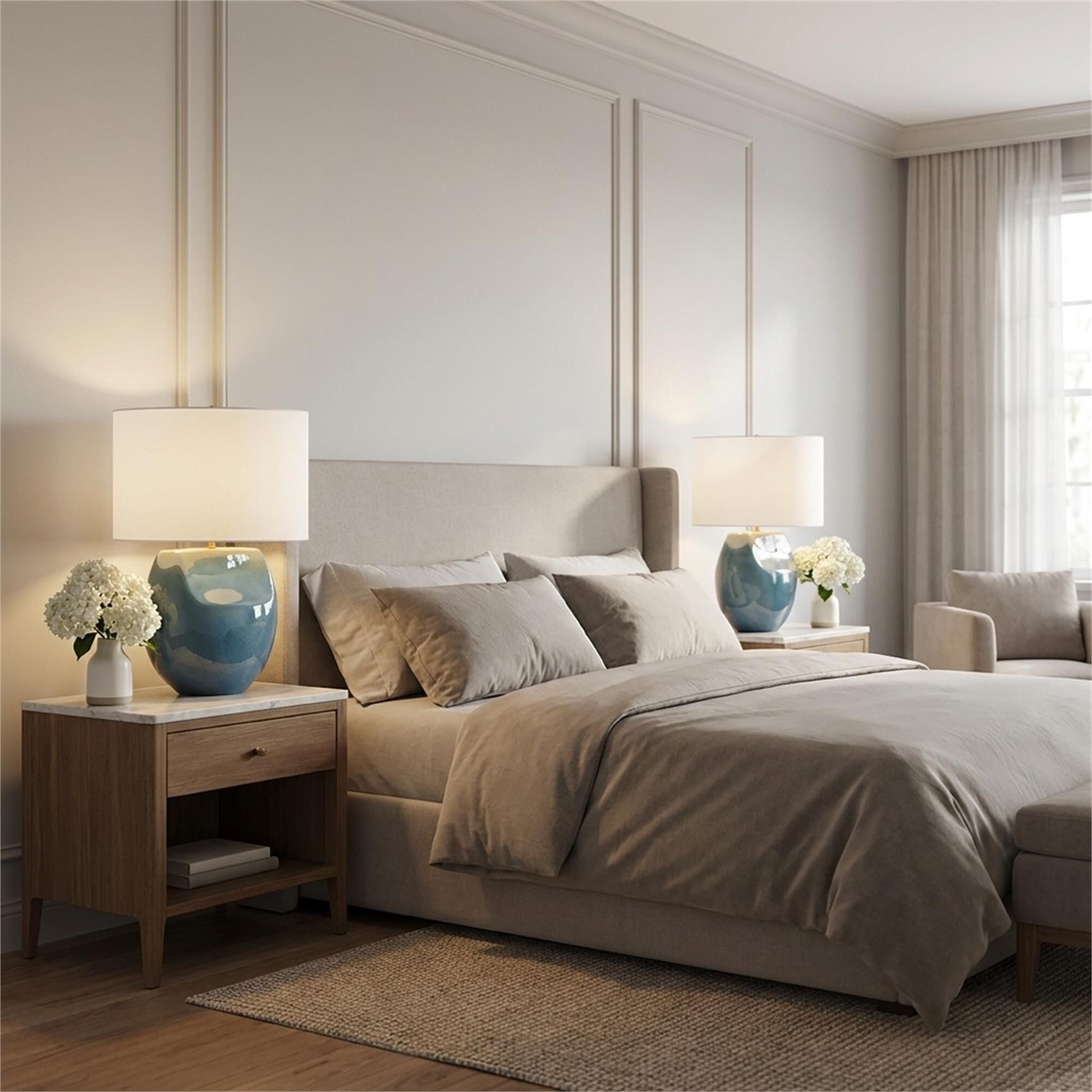 Hable Pente Medium Table Lamp,